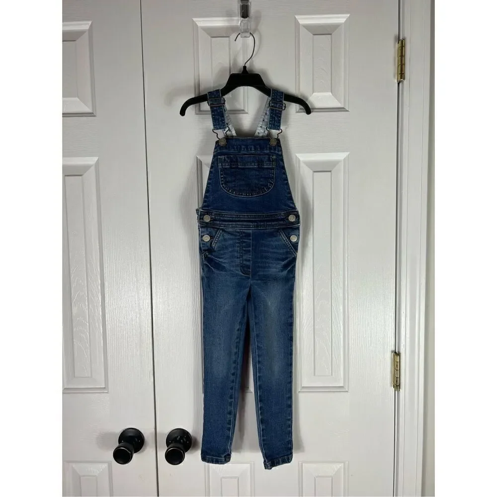 Boden Girls Denim Overalls Size 3/4y
